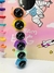 KIT MARCA TEXTO FOFO ASTRONAUTA GALAXIA 6 CORES 