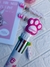 CANETAS PATINHA GATO FOFO MULTICOLORIDAS - CANETA 10 CORES FOFA 