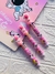 CANETAS PANDA FOFO ASTRONAUTA MULTICOLORIDAS - CANETA 10 CORES FOFA ASTRONAUTA GALAXIA