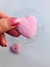 BORRACHA LUXO CORAÇÃO DE DIAMANTE - DONA LOLA PRESENTES E PAPELARIA