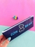 ESTOJO ESCOLAR ROXO KAWAII COM ZÍPER E URSO CUTE
