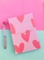 CADERNO CORAÇÃO COM CAPA LUXO GLITTER - comprar online
