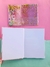 CADERNO CORAÇÃO COM CAPA LUXO GLITTER na internet