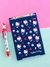 FICHÁRIO HELLO KITTY CAPA DURA - PORTA FICHAS PAUTADAS GRAMATURA 120