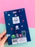 FICHÁRIO HELLO KITTY CAPA DURA - PORTA FICHAS PAUTADAS GRAMATURA 120