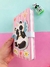CADERNO PANDA KAWAII COM FOLHAS DECORADAS - E FECHO DE IMÃ - DONA LOLA PRESENTES E PAPELARIA