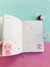 CADERNO LUXO MENININHA KAWAII AZUL FOLHAS DECORADAS FECHAMENTO IMÃ - comprar online
