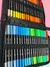 KIT CANETAS BRUSH PEN PONTA DUPLA 60 CORES - COM ESTOJO