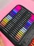 KIT CANETAS BRUSH PEN PONTA DUPLA 80 CORES - COM ESTOJO - loja online