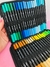 Imagem do KIT CANETAS BRUSH PEN PONTA DUPLA 80 CORES - COM ESTOJO