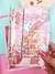 KIT PRESENTE - MINI FICHARIO COM FOLHAS DECORADAS CANETA COM 10  CORES E MUITO MAIS 