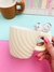 CANECA FOFA DE GATINHO - EM CERAMICA 350ML