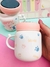 CANECA FOFA DE GATINHO COM TAMPA ESPELHADA - EM CERAMICA 400ML - comprar online