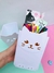 PORTA  CANETA ORGANIZADOR MAKE FORMATO DE GATINHO  - GRANDE 