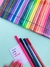 KIT CANETAS FINE LINE 36 CORES - CANETA PARA DESENHO, PINTURA, LETTERING - DONA LOLA PRESENTES E PAPELARIA
