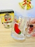 CANECA DE NATAL VIDRO DECORADA NATALINA 350 ML - comprar online