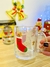 CANECA DE NATAL VIDRO DECORADA NATALINA 350 ML