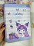 Caderno Kuromi com Pauta Inteligente