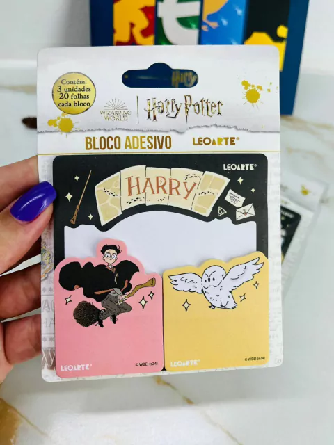Bloco Adesivo Harry Potter
