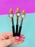 CANETA LUXO HELLO KITTY COM CRISTAIS DENTRO