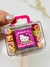 MINI MALETA COM CARIMBOS DA HELLO KITTY