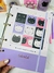 CADERNO ARGOLADO FICHARIO LUXO DE GATINHO