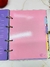 CADERNO ARGOLADO COM CAPA TRANSPARENTE CORAÇÕES - loja online