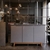 Buffet Aparador 3 Portas Cinza Flow - comprar online