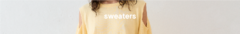Banner de la categoría SWEATERS