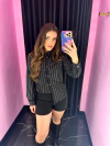 Camisa Strass (preto)
