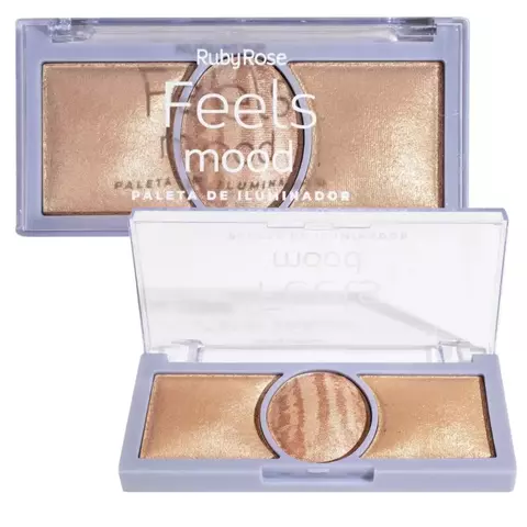 PALETA DE ILUMINADORES FEELS MOOD RUBY ROSE