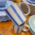 Caneca Listrada Azul Royal De Porcelana - comprar online