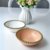 Bowl Pearl Gold Em Porcelana Com Borda Dourada