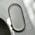 Travessa Oval Pearl Borda Dourada - Dona Fulô Decor