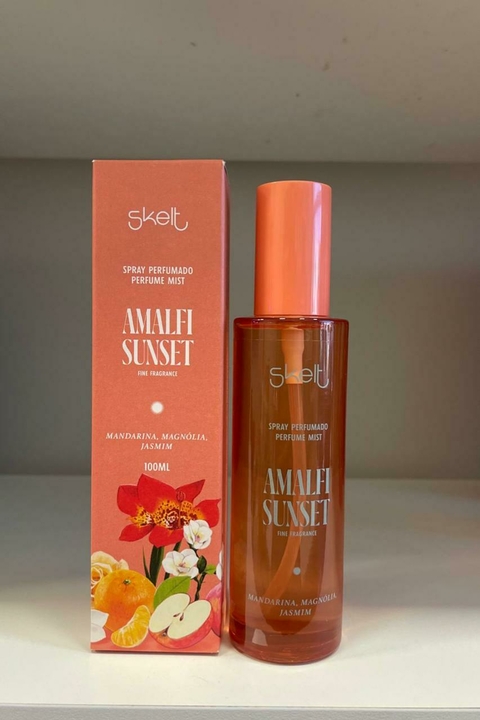 SPRAY PERFUMADO AMALFI SUNSET 100ML - LARANJA - SKELT - comprar online