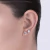 Brinco Folheado a Ouro 18k Fixo Zircônia Gota 6x8mm - comprar online