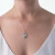 Pingente de Prata Medalha Oval Nossa Senhora Aparecida Acetinada - comprar online