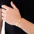 Bracelete Liso Banhado a Ouro 18k (Tamanho Ajustável) na internet