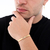 Bracelete Liso Banhado a Ouro 18k (Tamanho Ajustável) - comprar online