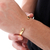 Imagem do Bracelete Liso Banhado a Ouro 18k (Tamanho Ajustável)