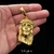 Pingente Face de Cristo M Banhado a Ouro 18k na internet