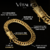 Pulseira Grumet Dupla 8mm Banhado a Ouro 18k | Fecho Duplo | Marcação 750 na internet