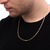 Corrente 2mm Grumet Banhado a Ouro 18k - VITALE JOIAS | Joias Masculinas Banhadas a Ouro e Prata 925, Semijoias de Qualidade e Garantia 