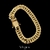 Pulseira Grumet Dupla 13mm Banhado a Ouro 18k | Fecho Duplo - VITALE JOIAS | Joias Masculinas Banhadas a Ouro e Prata 925, Semijoias de Qualidade e Garantia 