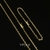 Kit Corrente e Pulseira Cadeado 3mm Banhado a Ouro 18k | Fecho Canhão - comprar online