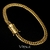 Pulseira Grumet Dupla 6mm Banhada a Ouro 18k | Marcação 750 - comprar online