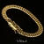 Pulseira Grumet Dupla 8mm Banhado a Ouro 18k | Fecho Duplo | Marcação 750 - comprar online