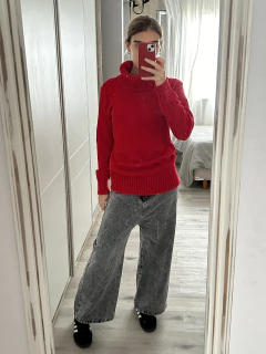Poleron Rojo - Tienda Online de Tendenza