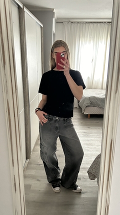 Jean Cargo Gris