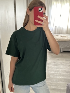Remera Basic Verde - Tienda Online de Tendenza